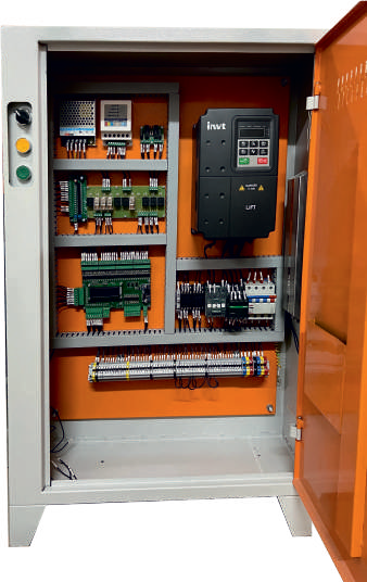 LCD Card Panel With INVT Drive - Controllers Manufacturer in Ahmedabad | APB Enterprise
